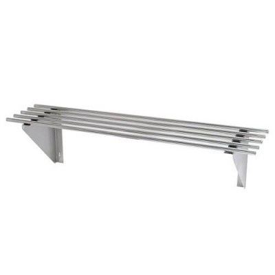 Stainless Steel Pipe Wall Shelf - 1200mm - 1200-PWS