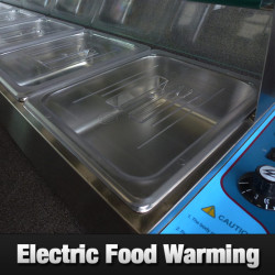 Bain Marie 5 x 1/2 GN TRAYS HSL-5
